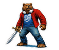 LG BEAR STICKER