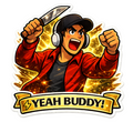 Yeah Buddy LG Sticker